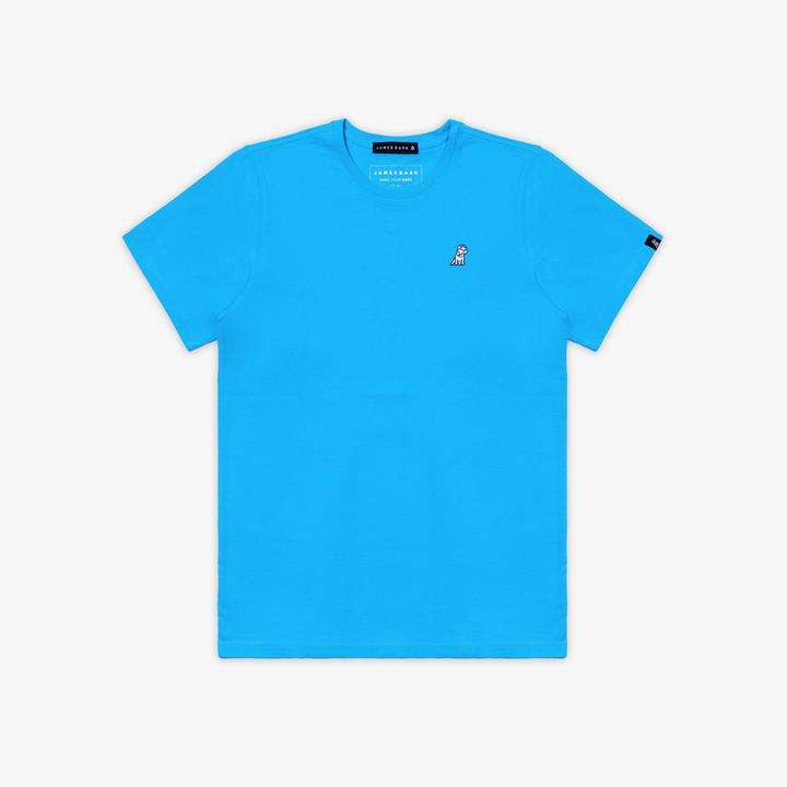 James Bark Classic Frenchie T-shirt - Blue/White
