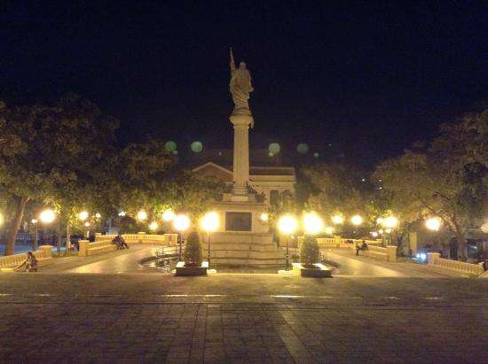 Plaza de Colon at Night