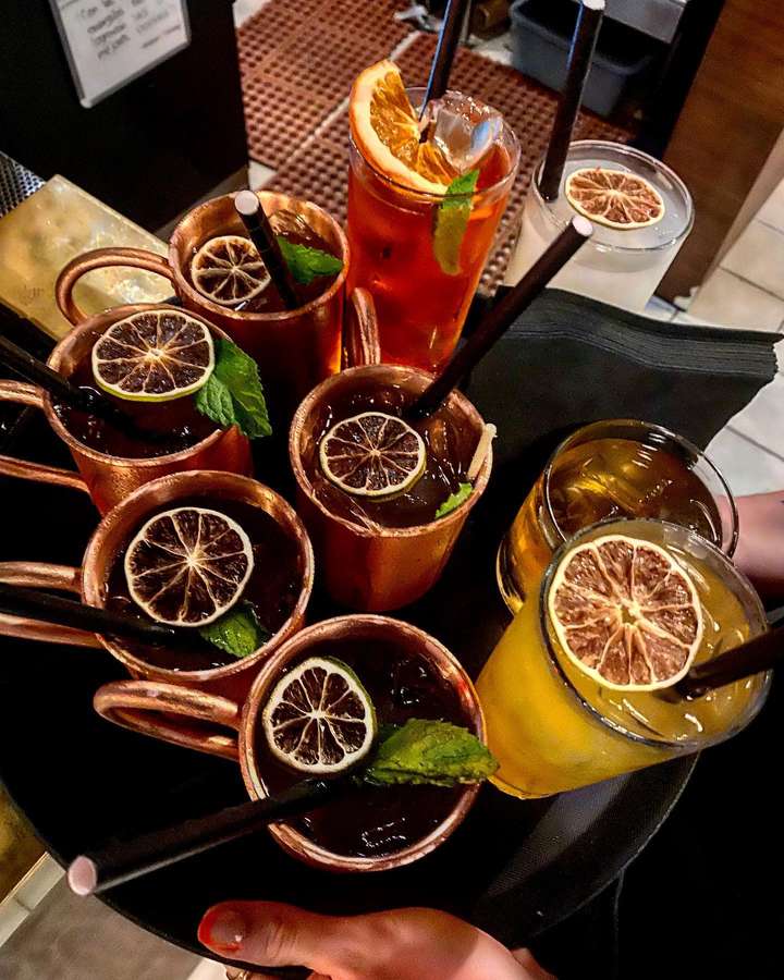 Cocktails at Bottega