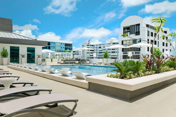 Rooftop Pool at The AC Hotel by Marriott San Juan