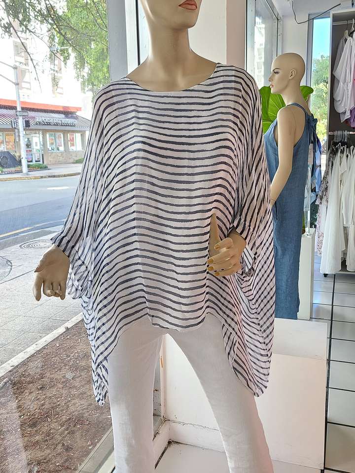 Striped Blouse at Charme